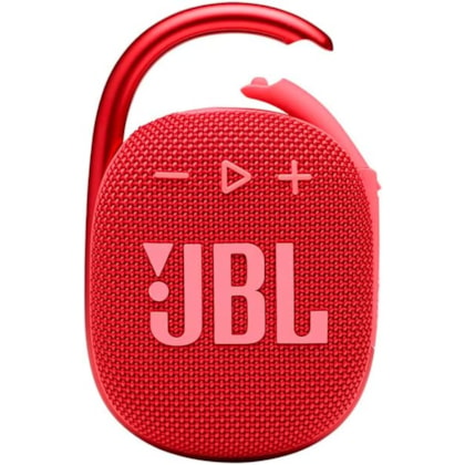 Caixa de som Portátil Bluetooth JBL Clip 4 original Cor:Vermelho