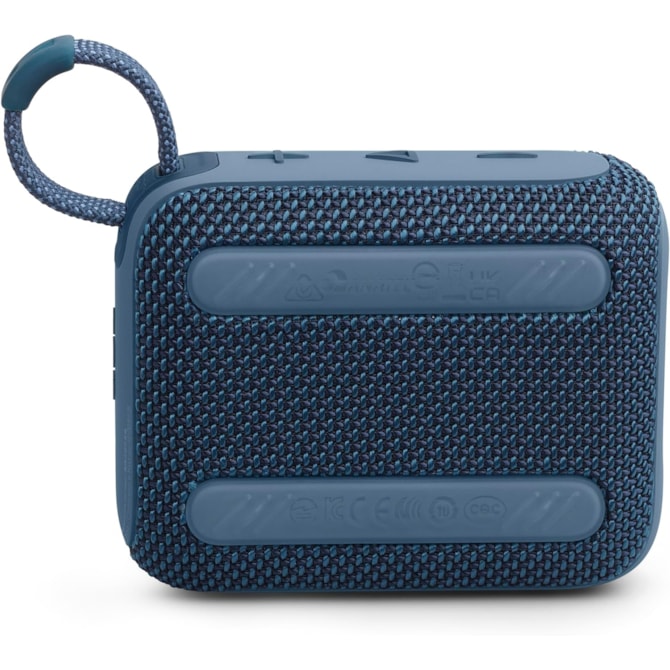 Caixa de som portátil Bluetooth JBL Go 4 Azul Original-f0031950-fa34-41f5-a356-f1a6107a3a55