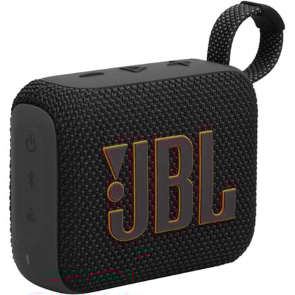 Caixa de som portátil Bluetooth JBL Go 4 Preta Original