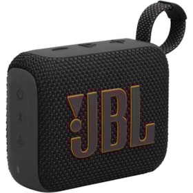 Caixa de som portátil Bluetooth JBL Go 4 Preta Original