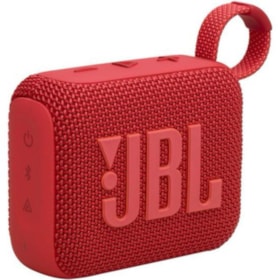 Caixa de som portátil Bluetooth JBL Go 4 Vermelha Original