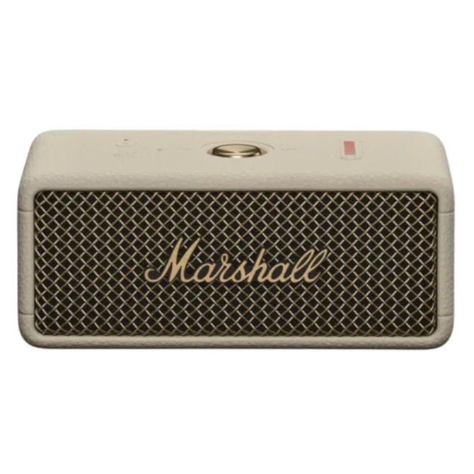 Caixa de Som Portátil Marshall Emberton II Bluetooth - Creme-f87c45fe-db4c-4020-9aec-026a4fdbf597