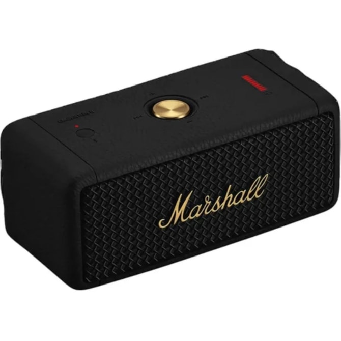 Caixa de Som Portátil Marshall Emberton II Bluetooth - Preto-88e39cab-13b1-4a55-8902-df78f334b1d7