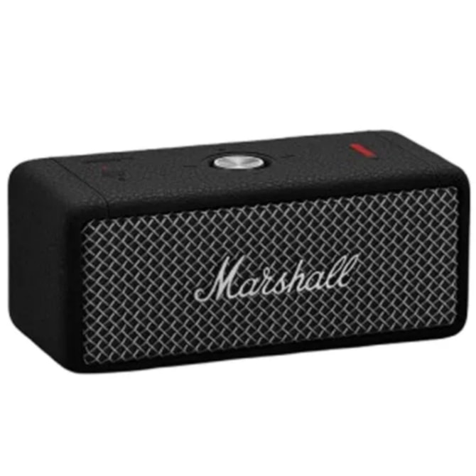 Caixa de Som Portátil Marshall Emberton II Bluetooth - Preto / Aço-e14c05d0-eac7-4901-b96d-9a6b583494ac