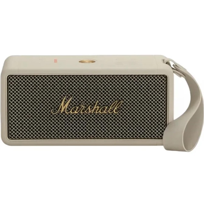 Caixa de Som Portátil Marshall Middleton Bluetooth - Creme-b1569211-37d5-4dfd-bb8c-818c7b2cf160