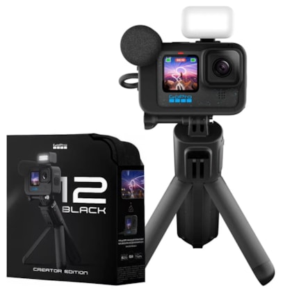 Câmera de Ação GoPro Hero 12 Black Creator Edition