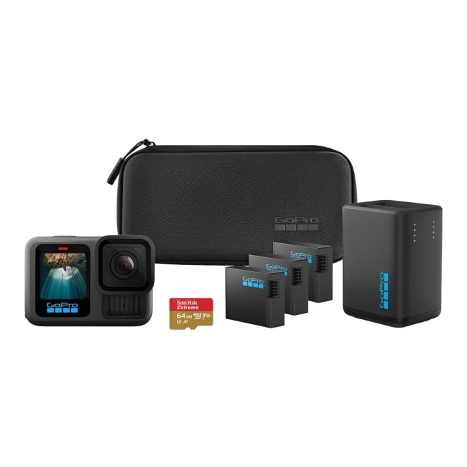 Câmera de ação GoPro Hero 13 Black Extended Power Bundle - Preto-4a8152fb-6276-4ef1-9733-5f1aaf9887aa