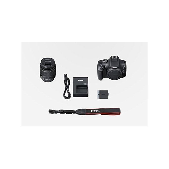 Câmera Digital Canon EOS 2000D 24.1MP 3.0