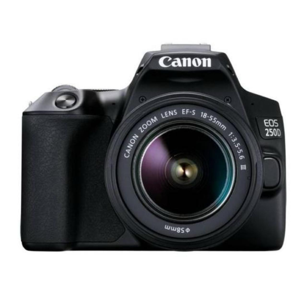 Camera Digital Canon Eos 250D Wi-Fi/Bluetooth com Lente Ef-s