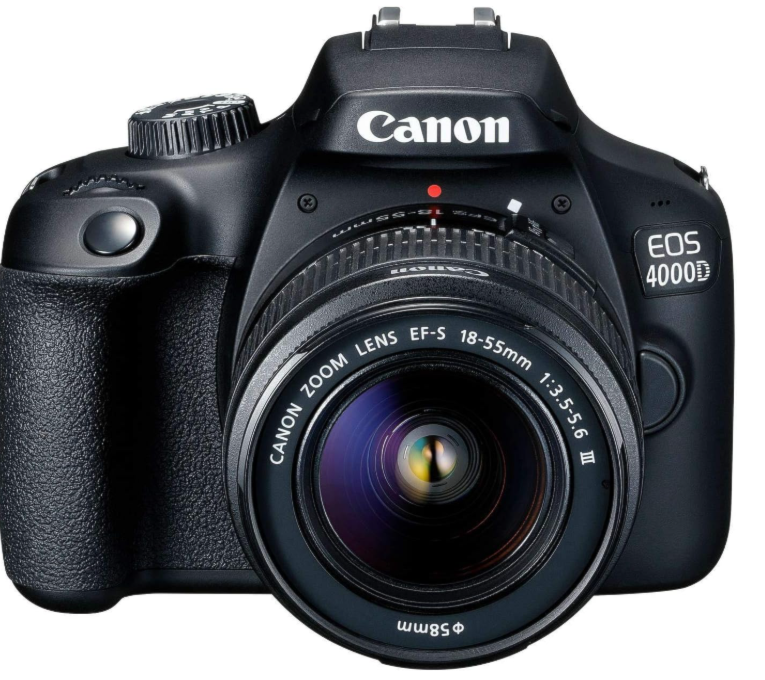 Canon EOS デジタル一眼レフカメラ EF-S 18-55mm Câmera Digital Canon EOS 4000D 18MP 2.7