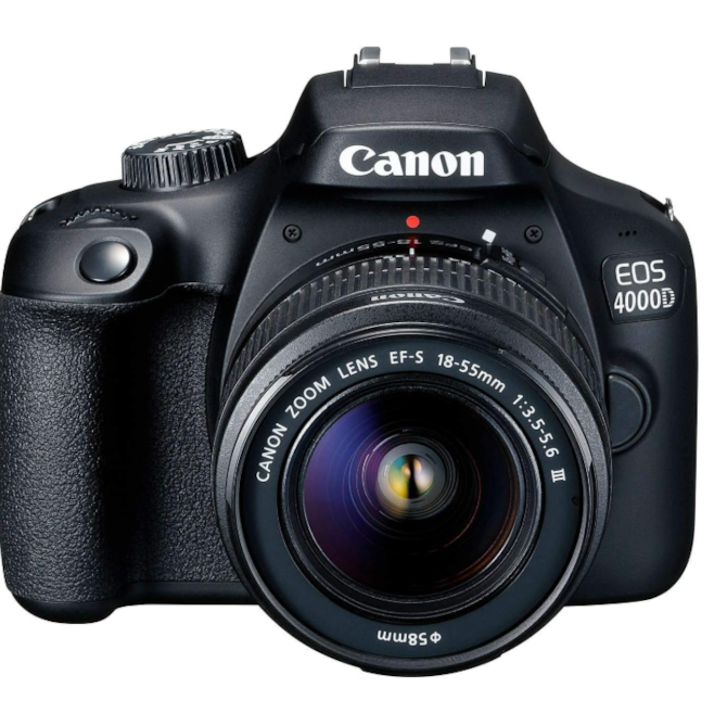 Câmera Digital Canon EOS 4000D 18MP 2.7
