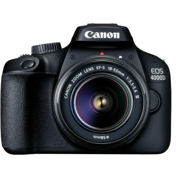 Câmera Digital Canon EOS 4000D 18MP 2.7