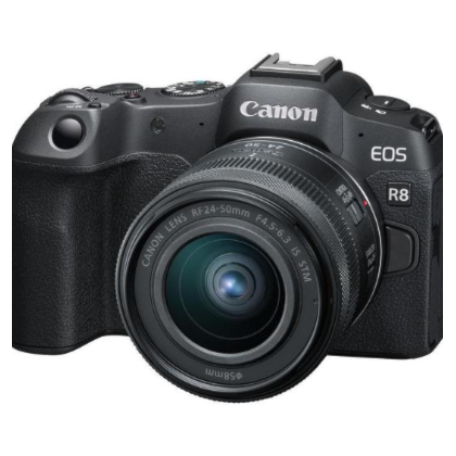 Câmera Digital Canon EOS R8 24.2MP 3.0