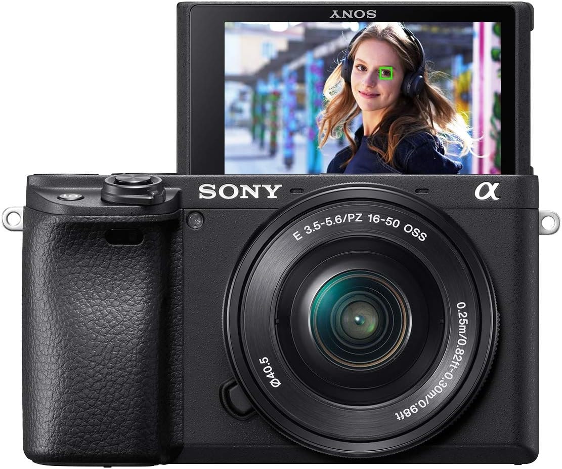 Câmera Digital Sony A6400 (ILCE-6400L) 24.2MP 3.0