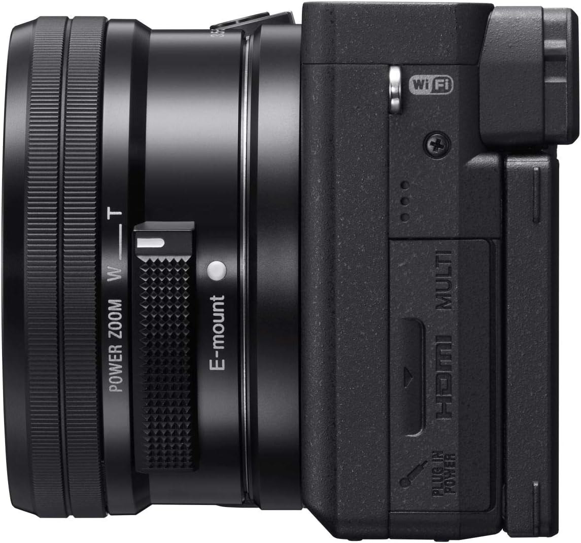 Câmera Digital Sony A6400 (ILCE-6400L) 24.2MP 3.0