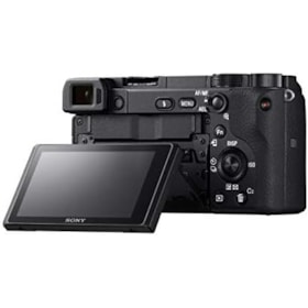 Câmera Digital Sony Alpha A6400 de 24.2MP com Tela de 3.0 Wi-Fi/Bluetooth (Body) - Preto