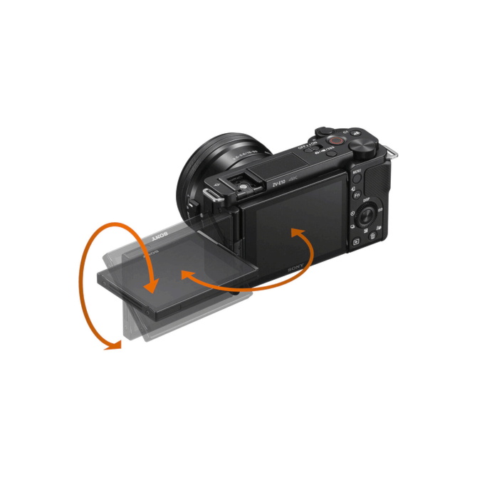 Câmera Sony ZV-E10 Kit 16-50mm f/3.5-5.6 OSS - Preto-85f8da72-958c-483b-be78-3adee5a3ae9c