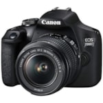 Canon EOS 2000D Câmera DSLR 24.1MP Full HD Wi-Fi Lente EF-S 18-55mm IS II - Preto ( Outlet )-e22f9a74-1e73-4f51-acb1-a0f159e27687