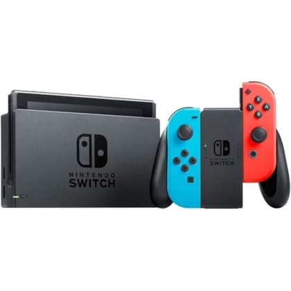 Console Nintendo Switch 32GB Azul e Vermelho ( Neon ) Standard