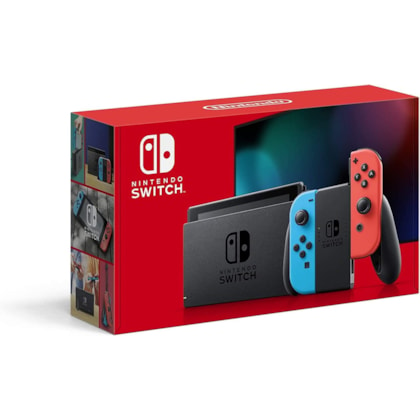 Console Nintendo Switch 32GB Azul e Vermelho ( Neon ) Standard