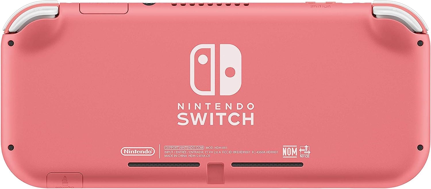 Coral nintendo switch lite release date sales