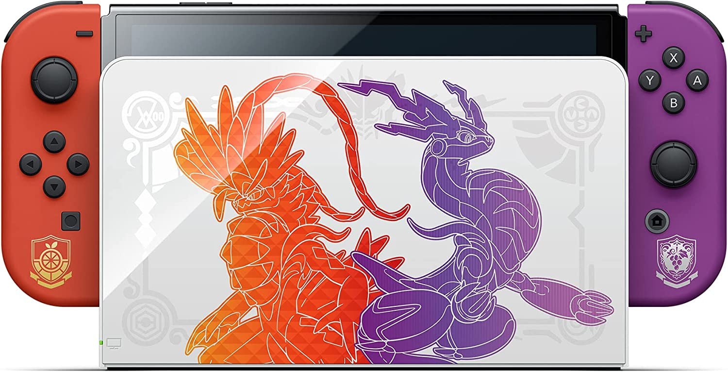 Console Nintendo Switch OLED 64GB Pokémon Scarlet & Violet Console Nintendo Switch OLED 64GB Pokémon Scarlet & Violet