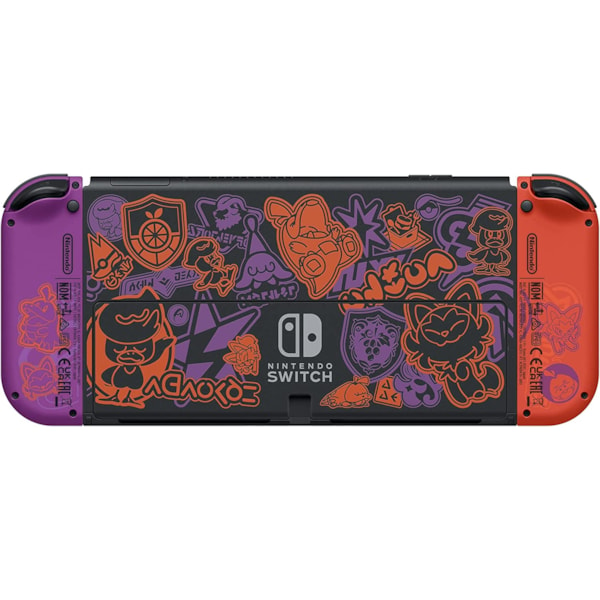 Console Nintendo Switch OLED 64GB Pokémon Scarlet & Violet Edition [ Edição Especial ]-d43ed45f-20b5-4c42-8046-672082f9911a