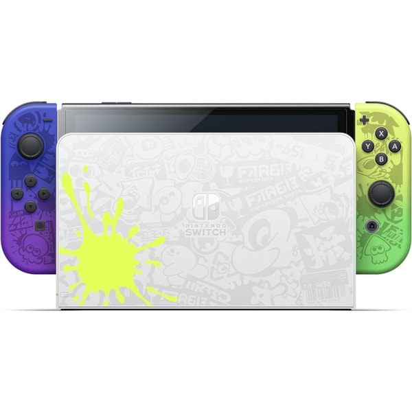 Console Nintendo Switch OLED 64GB Splatoon 3 Special Edition [ Edição Especial ]-94b40a47-2dd4-49e5-8155-60c96ce0687f