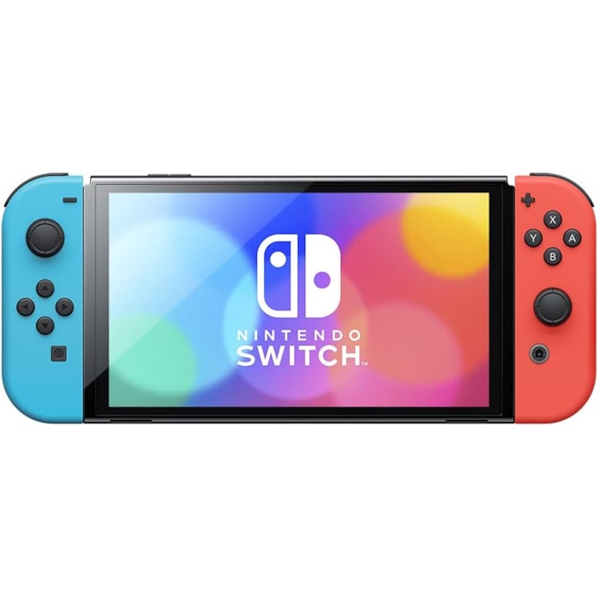 Console Nintendo Switch OLED 64GB Vermelho e Azul ( Neon )  Standard-d9c6bb31-e7ae-4bb9-98ed-4bfb0f227e64