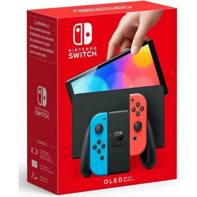 Console Nintendo Switch OLED 64GB Vermelho e Azul ( Neon )  Standard-8562c573-558b-4931-8974-13ec60e4eecd