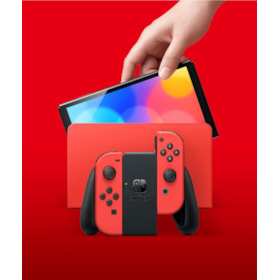 Console Portatil Nintendo Switch Oled Mario Red Edition JP de 7.0