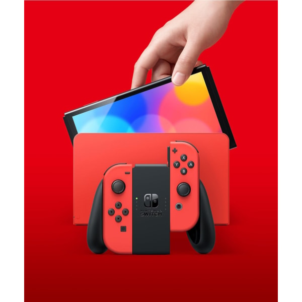 Console Portatil Nintendo Switch Oled Mario Red Edition JP de 7.0