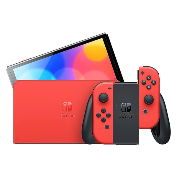 Console Portatil Nintendo Switch Oled Mario Red Edition JP de 7.0