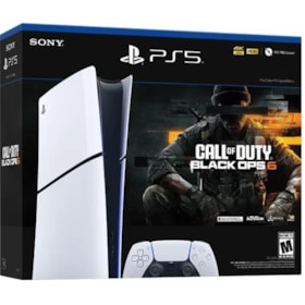 Console Sony Playstation 5 Slim 4K 1TB CFI-2015 - Bivolt Call Of Duty Black Ops 6 - Mídia Digital