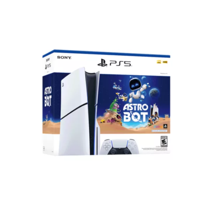 Console Sony Playstation 5 Slim Astro Bot CFI-2015A 4K Edição com Leitor 1TB SSD - Branco-e2f79b60-b429-4f64-968e-4668997d29d6