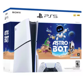 Console Sony Playstation 5 Slim Astro Bot CFI-2015A 4K Edição com Leitor 1TB SSD - Branco