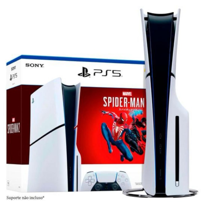 Console Sony PlayStation 5 Slim Mídia Física (CFI-2000A) 1TB + Jogo SpiderMan 2 PS5-a545151b-0e66-4a6e-aba4-a6a0811216d9