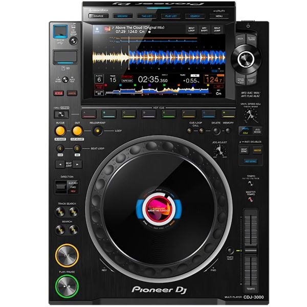 Pioneer DJ CDJ-3000 ① Controladora Pioneer DJ CDJ-3000 Profissional 9