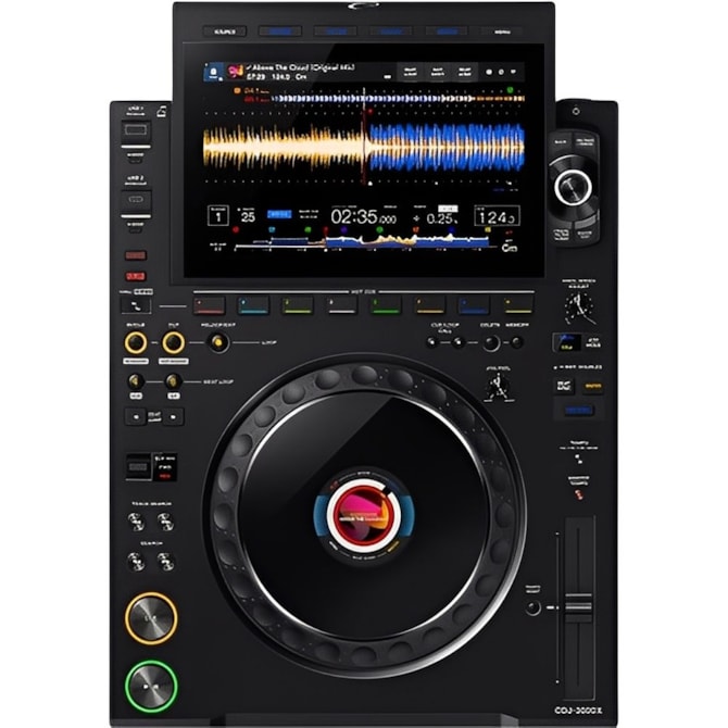 Controladora Pioneer DJ CDJ-3000X Profissional 10.1