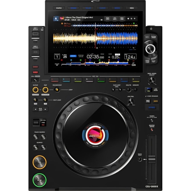 Controladora Pioneer DJ CDJ-3000X Profissional 10.1