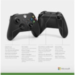 Controle Wireless sem fio Microsoft Xbox Series S/X Preto-8183d2c7-2c22-43ec-a0a6-023862739383