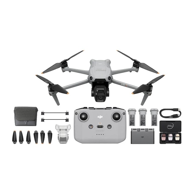 Dji Drone Air 3S FLY More Combo RC-N3 4K Uhd - Branco-669f5b00-46f5-4ac3-b742-a4de57834f8c