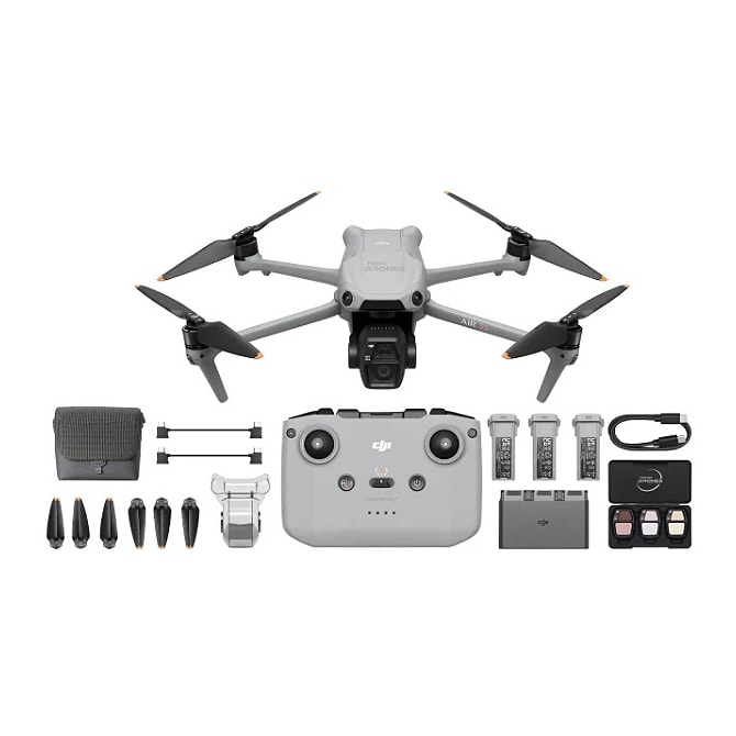Dji Drone Air 3S FLY More Combo RC-N3 4K Uhd - Branco-aaecf44e-bd56-409d-b939-8b728def3d24