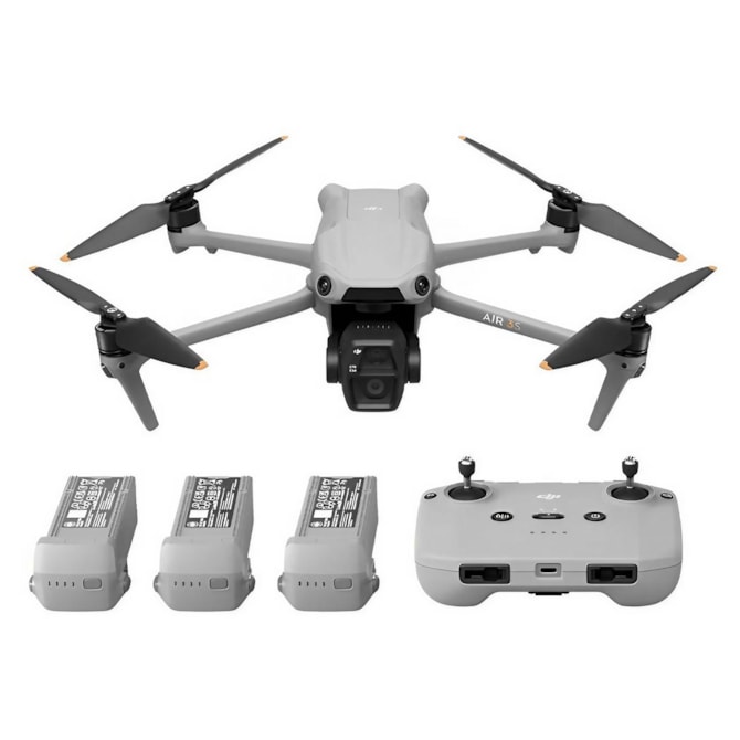 Dji Drone Air 3S FLY More Combo RC-N3 4K Uhd - Branco-37365fc5-a09b-4e4b-a784-abdcc43a0011