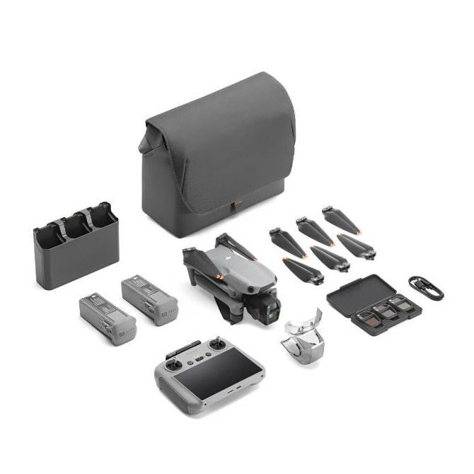 Drone DJI Air 3S Fly More Combo 4K + Controle DJI RC 2 - Branco-38099d11-7514-4e82-acf9-2f94a4639b3e
