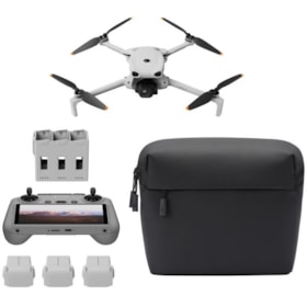 Drone DJI Lito X1 4K Fly More Combo Plus RC 2 - Cinza