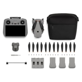 Drone DJI Lito X1 4K Fly More Combo Plus RC 2 - Cinza