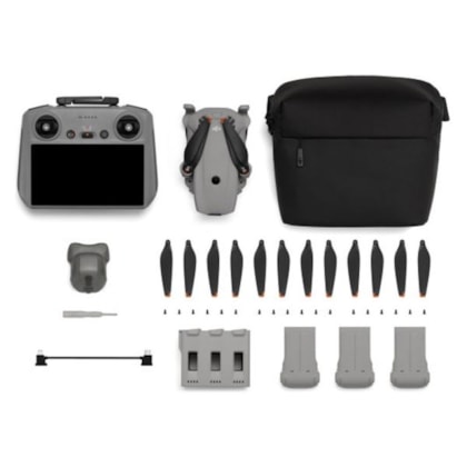 Drone DJI Lito X1 4K Fly More Combo Plus RC 2 - Cinza