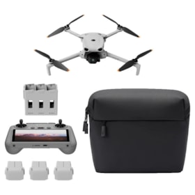 Drone DJI Lito X1 Fly More Combo RC 2 4K 48MP C/Controle - Cinza