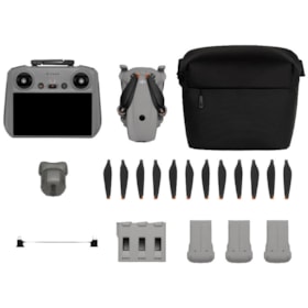 Drone DJI Lito X1 Fly More Combo RC 2 4K 48MP C/Controle - Cinza